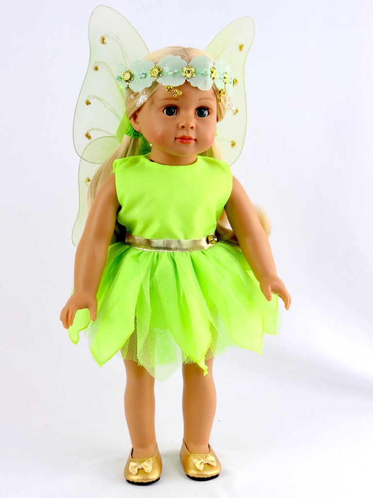 Tinker Bell Green Fairy Dress 1640 - American Fashion World