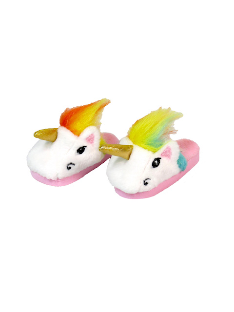 Rainbow Unicorn Slippers 05106 - American Fashion World